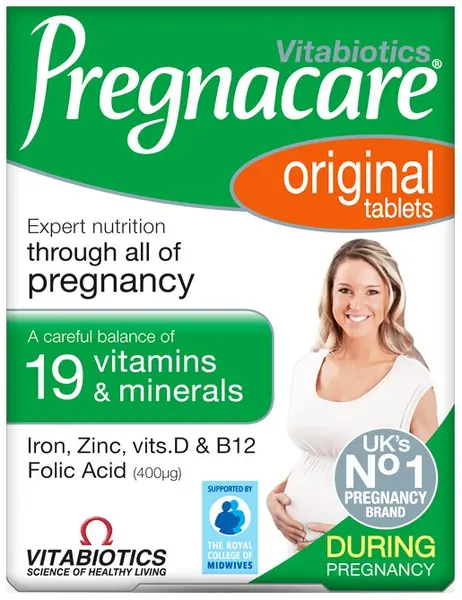 Pregnacare Original, 30 tablete, Vitabiotics