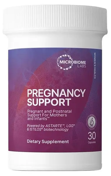 Pregnancy Support Пробиотик, 30 capsule, Microbiome Labs