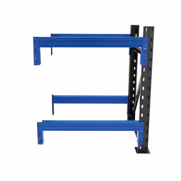 Prelungire masa de lucru industriala L1000 x D600 x H1000 -1000kg/NIVEL -Gray & Blue - fara placaj
