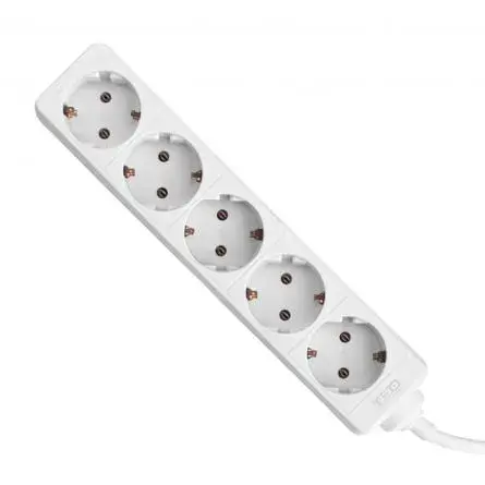 Prelungitor 3 m 5 prize Schuko cablu 3 x 1,5mm alb Prelungitor 3 m 5 prize Schuko cablu 3 x 1,5mm alb