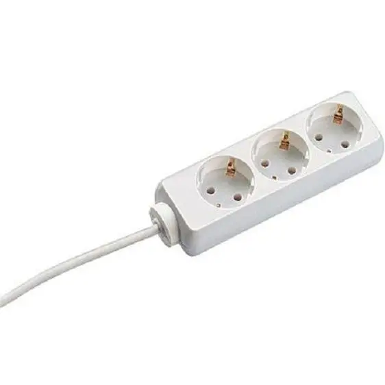 Prelungitor Bachmann, 3 prize, 3m, Tip Schuko, culoare alba B3842715
