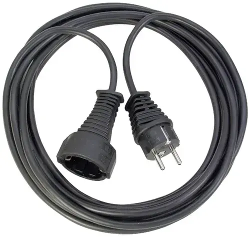 Prelungitor Brennenstuhl 1165010015, 1 priza, 2 m (Negru)