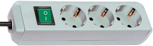 prelungitor brennenstuhl eco-line 3 prize, 1.5m h05vv-f 3g1,5 alb