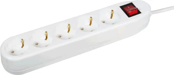Prelungitor Ceramic 10m 5 Prize cu CP cu Intrerupator