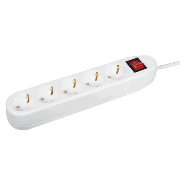 Prelungitor Ceramic 5m 5 Prize cu CP cu Intrerupator