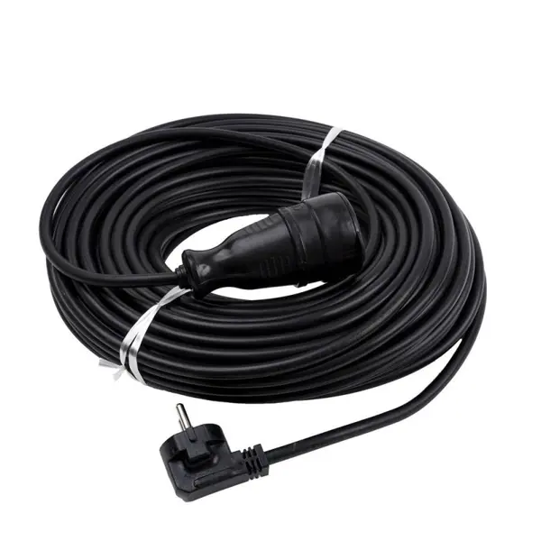 Prelungitor din Cauciuc, 3 x 2.5 mmp, cu Cupla si Stecher, 20 m, Z-tools