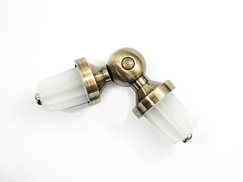 Prelungitor in unghi 19mm aur antic