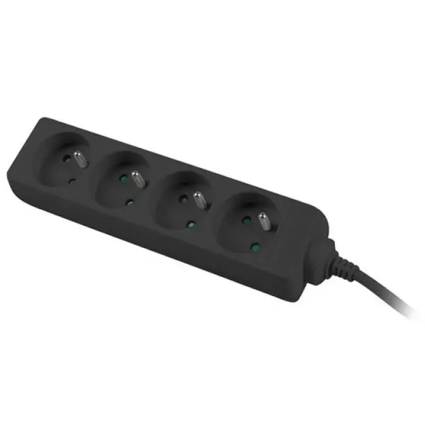 Prelungitor Lanberg 1.5m, 4 prize ng PS0-04E-0150-BK