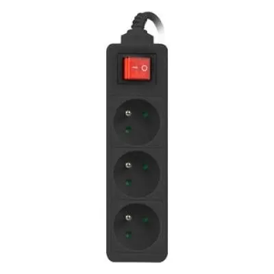 Prelungitor Lanberg 3 prize negru PS1-03E-0300-BK