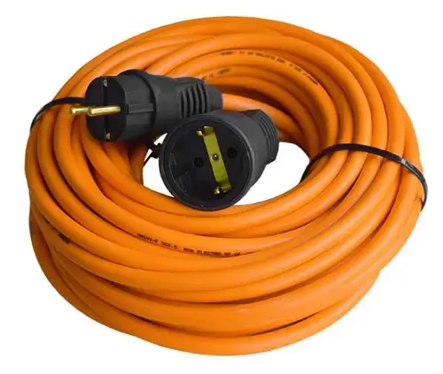 Prelungitor OEM PS15-1X20, 1 priza, 20 m (Portocaliu)