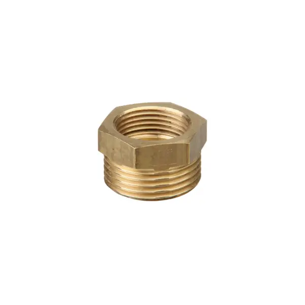 Prelungitor redus din alama cu filet exterior F/F racord 1/2' - 3/8'