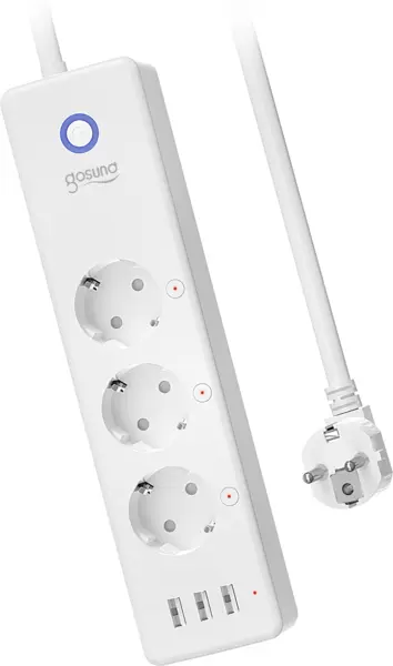 prelungitor smart gosund p1 plus, wifi, 15w. 3a