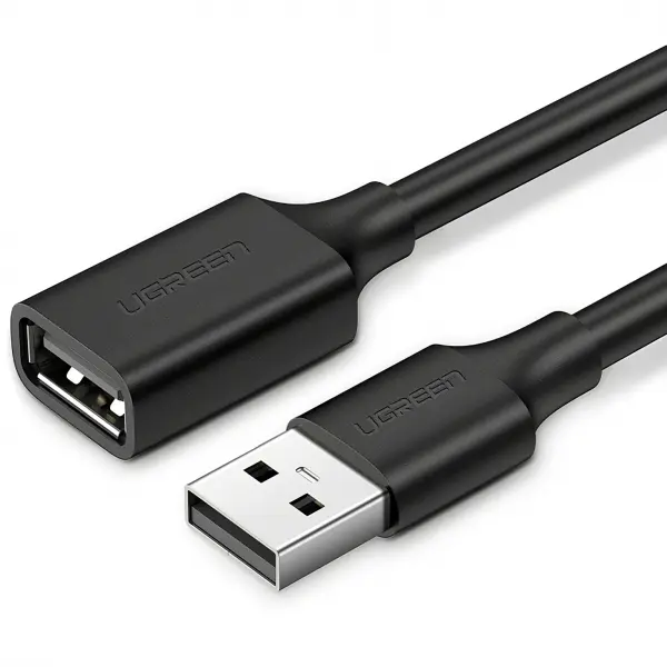 Prelungitor USB UGREEN US103, 1m, Negru
