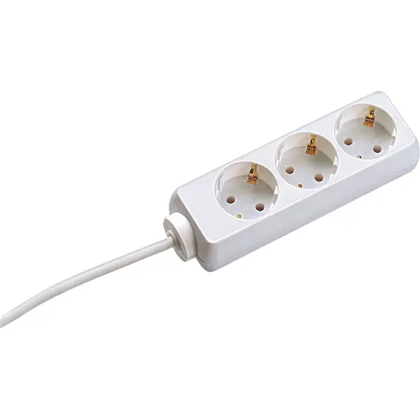 Prelungitor Vision Touch 307.1890 , 3 Prize Schuko, 1.5 m, Alb