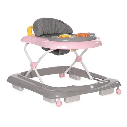 Premergator Bertoni My Buggy, cu eurobaza, inaltime reglabila, Bubblegum