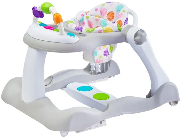 Premergător pentru bebeluși 3 в 1 Caretero Toyz - Bounce, gri