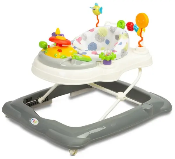 Premergător pentru bebeluși Caretero Toyz - Stepp, Grey