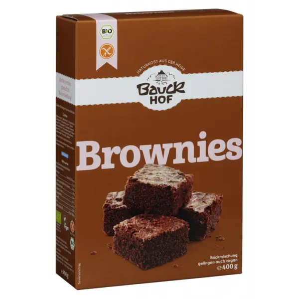 Premix bio pentru negresa cu ciocolata si fara gluten, 400g, Bauckhof