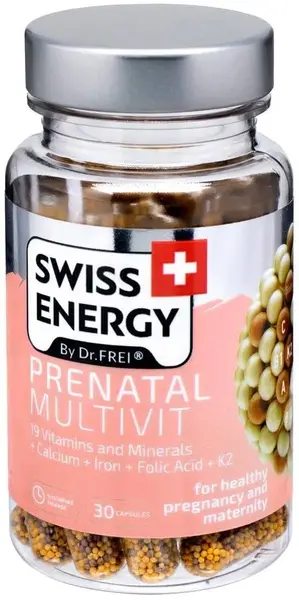 Prenatal Multivit, 30 capsule, Swiss Energy