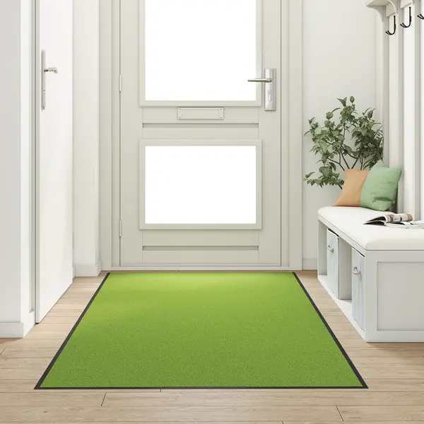 Pres de usa care se spala, verde, 120x250 cm