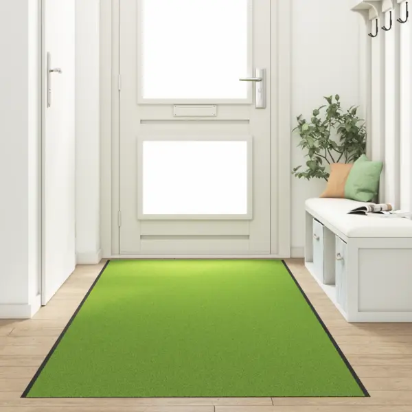 Pres de usa lavabil, verde, 120x350 cm