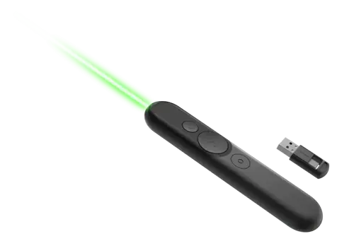 Presenter Laser Lenovo 4XW1S62315, USB Wireless, Negru