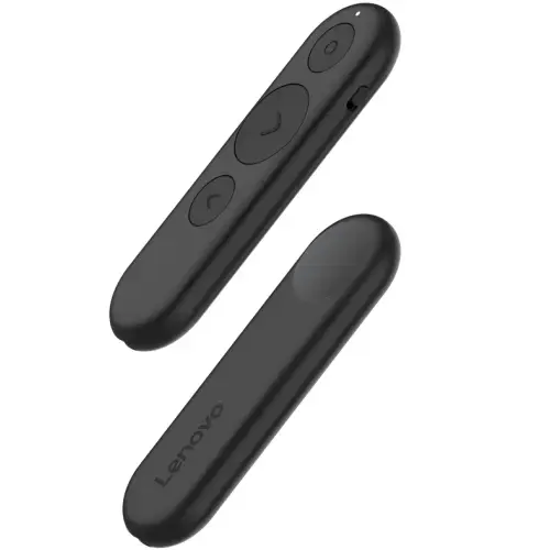 Presenter Lenovo 4XW1S62316, USB Wireless, acumulator 100 mAh, Negru