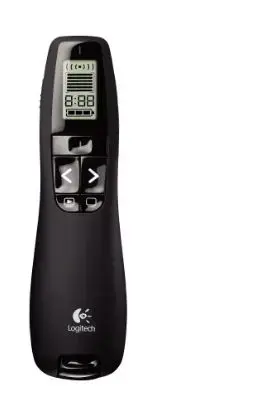 Presenter Logitech R800, USB (Negru)