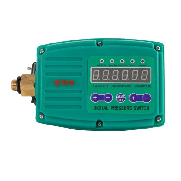 Presostat Electronic Pompa Submersibila IBO Dambat Press SX, 1.5 kW, 12 A, 220 V, Protectie la Suprasarcina si Functionare Uscata