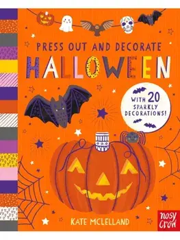 Press Out and Decorate: Halloween. Reformat, Board book/***