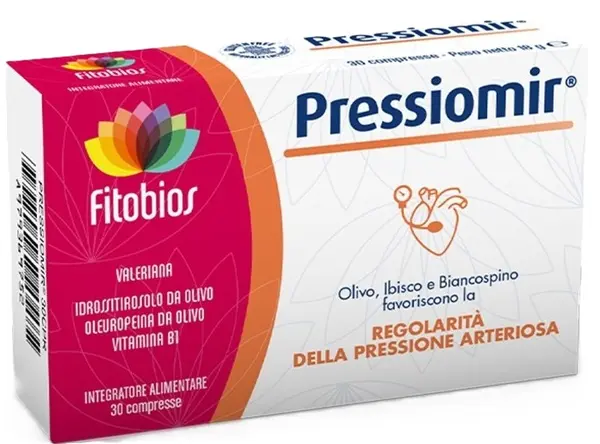 Pressiomir, 30 tablete, Fitobios