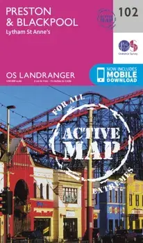 Preston & Blackpool, Lytham. February 2016 ed, Sheet Map/Ordnance Survey