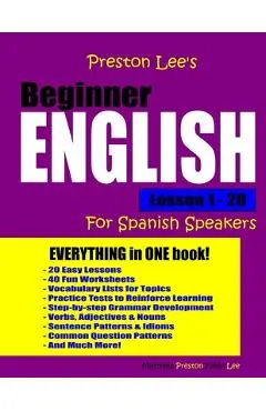 Preston Lee's Beginner English Lesson 1 - 20 for Spanish Speakers - Kevin Lee