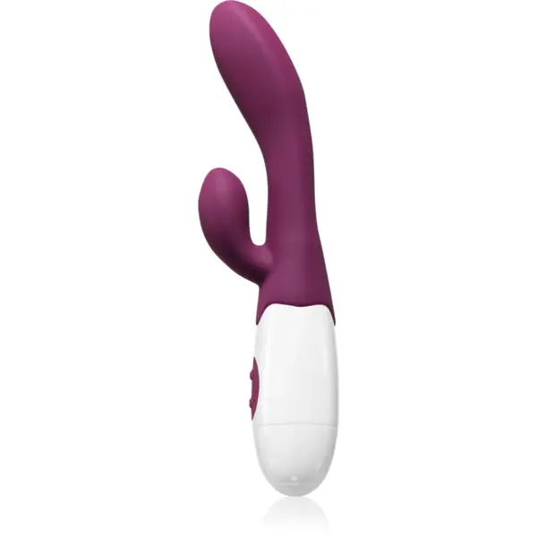 PRETTY LOVE Alvis vibrator cu stimularea clitorisului Violet 20 cm
