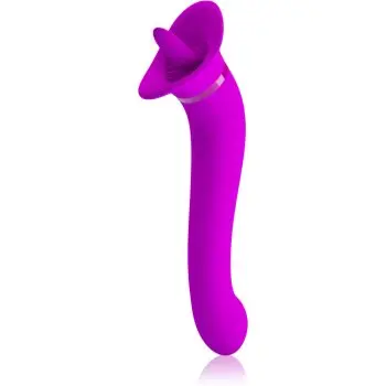 PRETTY LOVE Faust stimulator și vibrator fata-verso