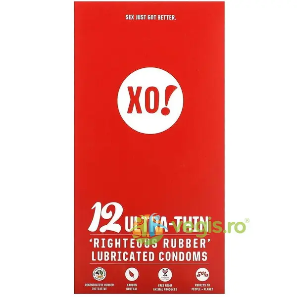 Prezervative din 100% Latex Natural Ultra-Thin XO! 12buc