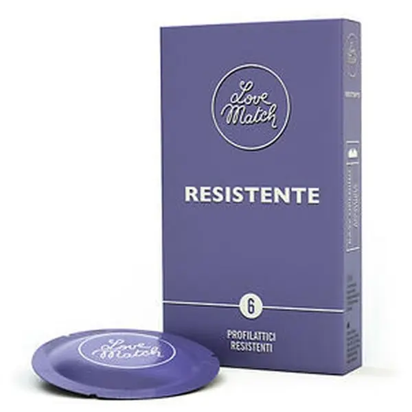 Prezervative Love Match - Resistante, ultra-rezistente, durabile si confortabile, 6 buc