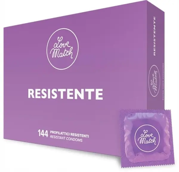 Prezervative Love Match - Resistente, ultra-rezistente, durabile si confortabile, 144 buc