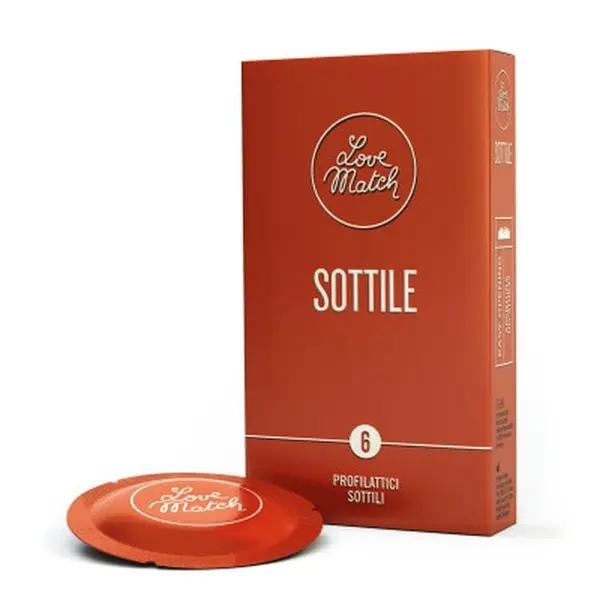 Prezervative Love Match - Sottile, subtiri si rezistente, 6 buc