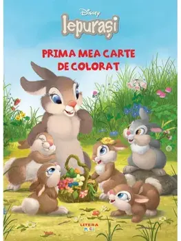 Prima mea carte de colorat. Iepurasi/***