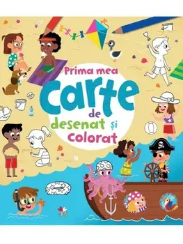 Prima mea carte de desenat si colorat/***