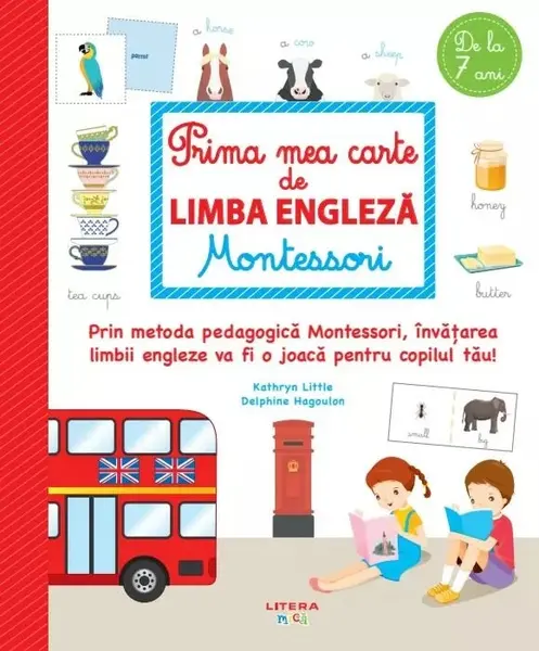 Prima mea carte de limba engleză Montessori