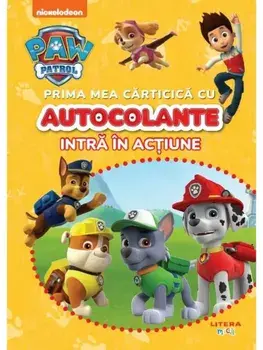 Prima mea carticica cu autocolante. Intra in actiune/***