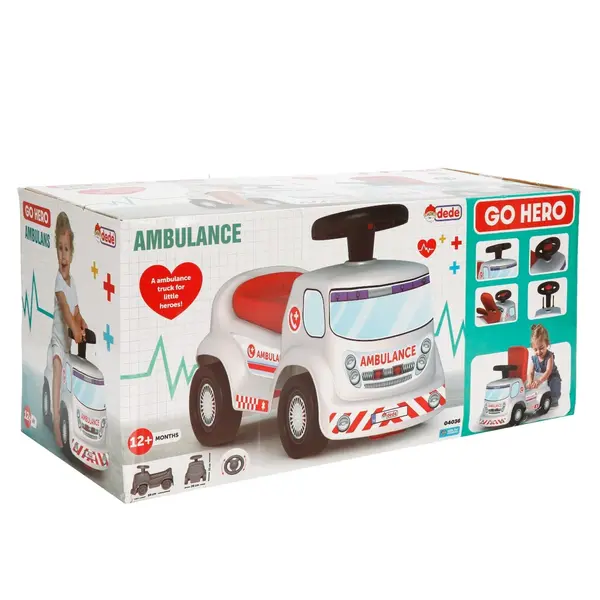 Prima mea masina de Ambulanta, Dede, Go Hero