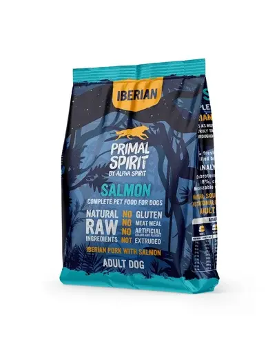 PRIMAL SPIRIT Iberian Salmon hrana pentru caine 1kg