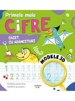 Primele mele cifre. Caiet cu adancituri/***