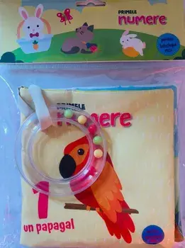 Primele numere (carte din material textil si jucarie)/***
