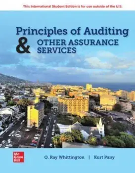 Principles of Auditing & Other Assurance Services ISE. 23 ed, Paperback/Kurt Pany