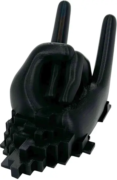 Print 3D 3D Morph Lab - Suport pentru controler, manual, jos, negru