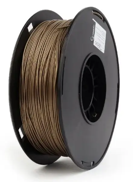 Printer Filament Gembird 3DP-PLA+1.75-02-GL, PLA+ (Auriu metal)
